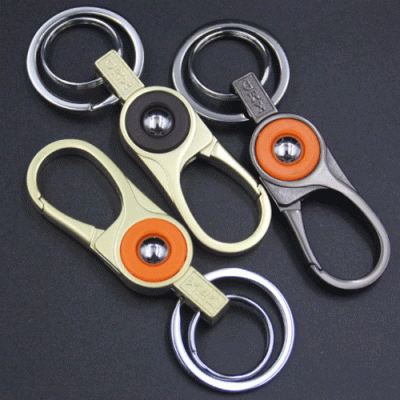 CK-38 Large car key fob metal key ring