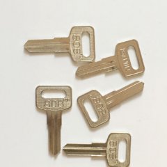 Steel key blanks