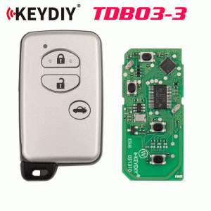 G-199 TDB03-3 (Silver Gray) for Toyota Smart Remote Key