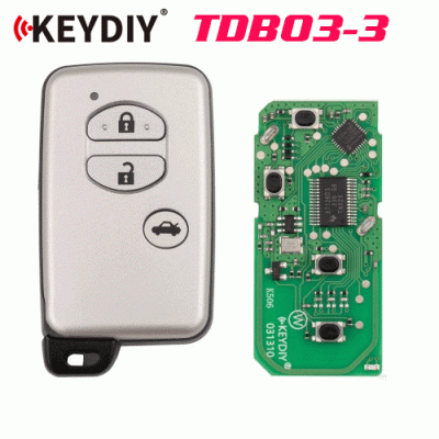 G-199 TDB03-3 (Silver Gray) for Toyota Smart Remote Key
