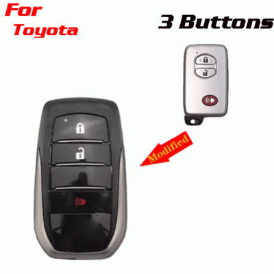 CKS-540 Modified Smart Remote Key Shell 3 Buttons For Toyota