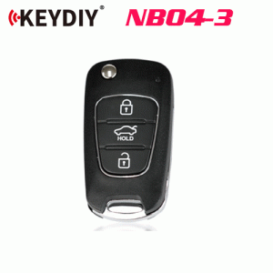G-064 NB04-3 PCF Universal Flip Remote Key 3 Buttons for Hyundai
