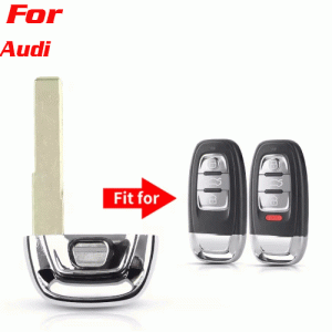 AUDi-02 Car Key Remote Small Shell Blade Fob For Audi