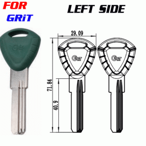 K-265 GRiT OEM key blanks manufacturer