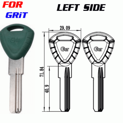 K-265 GRiT OEM key blanks manufacturer