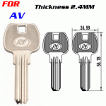 k-225 AV key blanks supplier china