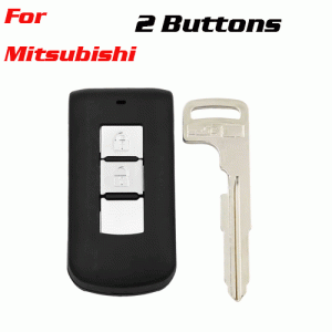 CKS-248 Smart Remote Key Shell Case Fob for Mitsubishi 2 Buttons