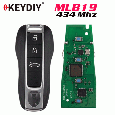 G-205 Porsche Style MLB Smart Key PCB 434MHz OEM Solution