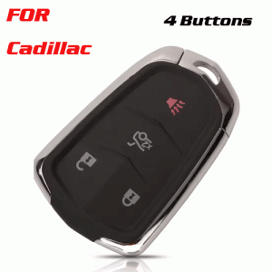CKS-86 Remote Car Key Case Shell 4 B For Cadillac