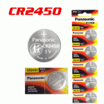 PAN-07 Original Panasonic CR2450 Battery for Car Key Fob