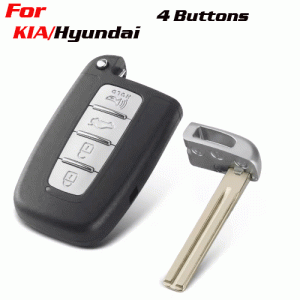 CKS-377 4 Buttons Smart Car Remote Key Shell For Hyundai KIA