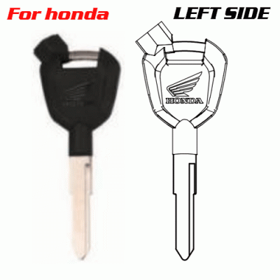 Z-023 For Honda Motorcycle Key Blanks Supplier left side