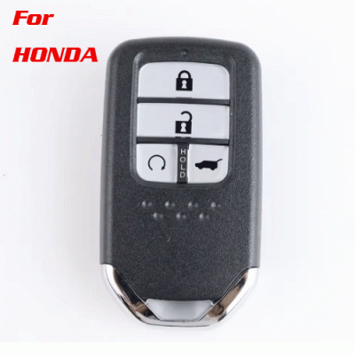 CKS-51 Car Key Fob Case Shell Housing for Honda 4 Buttons