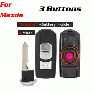 CKS-175 3 Buttons smart key Shell For Mazda X-5