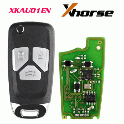 XKAU01EN Wire Remote Key Audi 3 Button