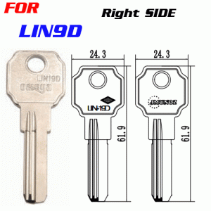 K-231 L1N19D high quality key blanks wholesale