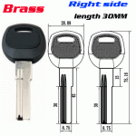 K-279 Length 30mm locksmith key blanks wholesale