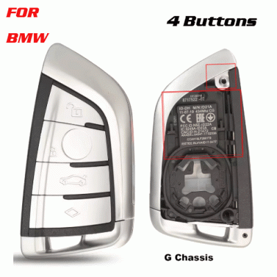 CKS-70 Remote Car Key Cover For BMW 4 Buttons