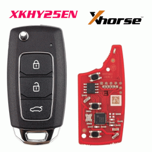 XKHY25EN 2ndGeneration Wire Remote Key Hyundai 3 Buttons