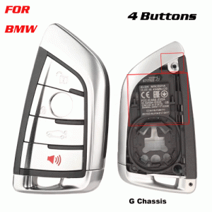 CKS-73 Remote Car Key Cover For BMW 4 Buttons