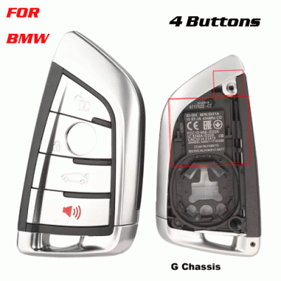 CKS-73 Remote Car Key Cover For BMW 4 Buttons