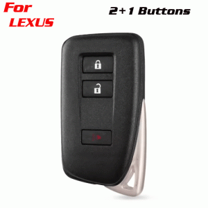 CKS-336 Car Key Shell Case Blank Cover For Lexus 2+1 Buttons