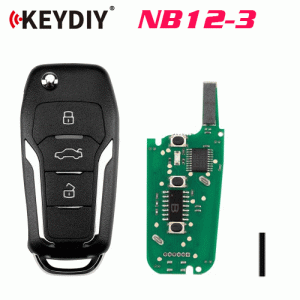 G-080 NB12-3 KD Universal Flip Remote Key 3 Buttons for Ford