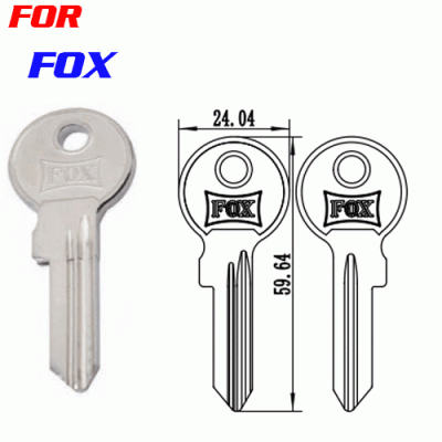K-235 Fox locksmith key blanks bulk supply