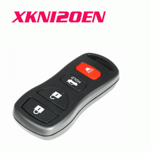 XKNI20EN 2ndGeneration Wire Remote Key Nissan Separate 4 Buttons