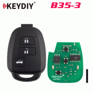 G-051 B35-3 Universal Remote Key B Series 3 Buttons for Toyota