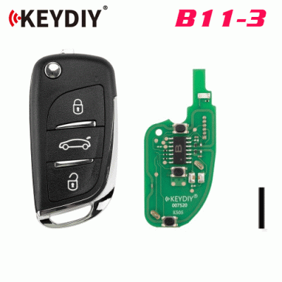 G-18 B11-3 Universal Flip Remote Key 3 Buttons for PSA Type