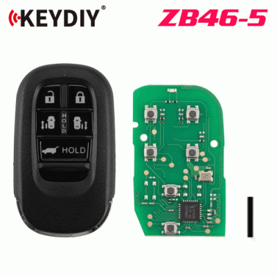 G-110 ZB46-5 Universal Smart Remote Key 5 Buttons