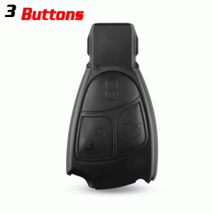 CKS-15 3 Buttons Remote Car Key Fob Case Cover Shell For BENZ