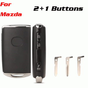 CKS-185 Smart Car Key Case For mazda 2+1 Buttons