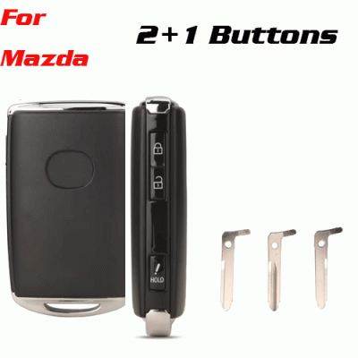 CKS-185 Smart Car Key Case For mazda 2+1 Buttons