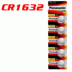 PAN-04 Original Panasonic CR1632 Battery for Car Key Fob