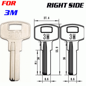 K-248 For 3M OEM key blanks manufacturer