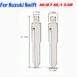 XH-B52 52 HU87 HU133R Metal Uncut Blank For Suzuki Swift
