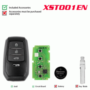 XSTO01EN Smart Remote Key Toyota XM38 4D 8A 4A All in One