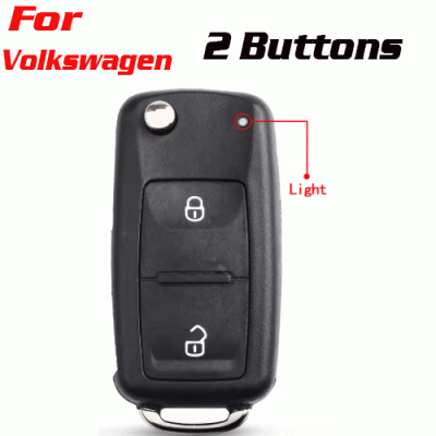 CKS-315 Remote Key Case Shell For VW Volkswagen 2 Buttons