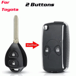 CKS-482 2 Buttons Updated Folding Car Key Case For Toyota