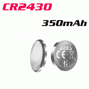 PAN-16 CR2430 3V Lithium Battery 350mAh High Capacity