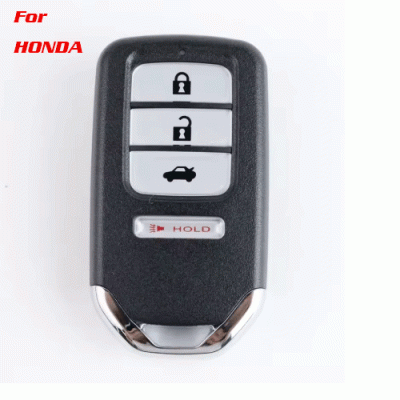 CKS-55 Car Key Fob Case Shell Housing for Honda 4 Buttons