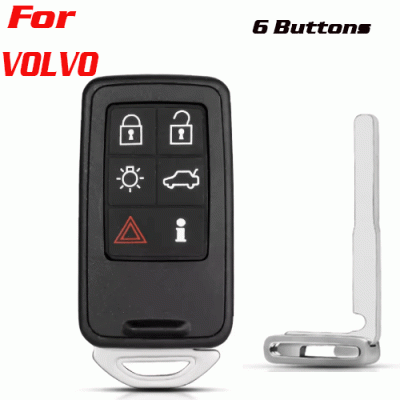 CKS-267 smart Car Key Case For Volvo 6 Buttons