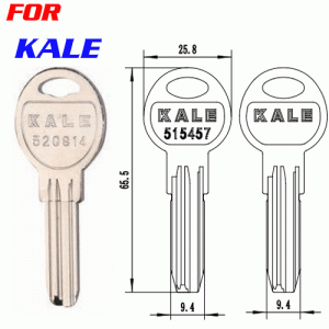 k-241 For KALE cylinder lock key blanks Suppliers