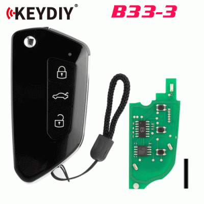G-050 B33-3 Universal Remote Key 3 Buttons for Volkswagen
