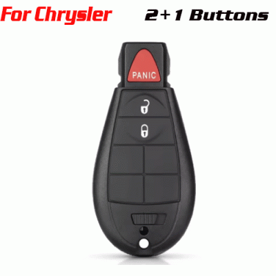 CKS-101 Remote Key Case Replacement For Chrysler 3 Buttons