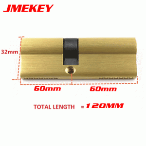 LOCK-39 Brass Door Lock cylinder Lengthened 60mm-60 mm