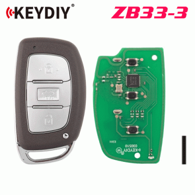 G-130 ZB33-3 Universal Smart Remote Key 3 Buttons for Hyundai