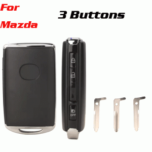 CKS-187 Smart Car Key Case For mazda 2+1 Buttons